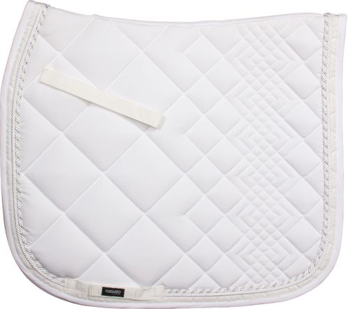 Catago Diamond Dressage Saddle Pad - White
