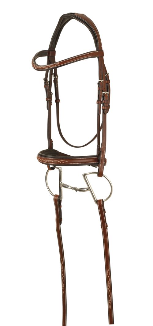 Ovation Manchester Anatomic Bridle - Brown