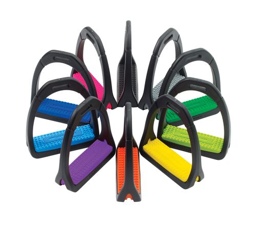 Compositi Premium Childs Stirrups - Purple