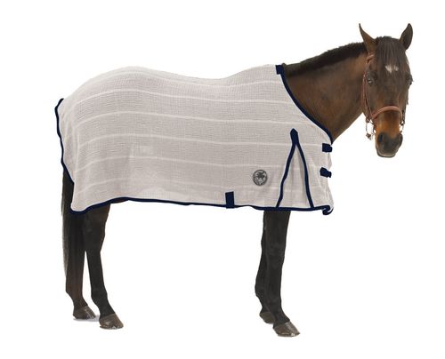 Centaur Irish Knit Sheet - Natural/Navy