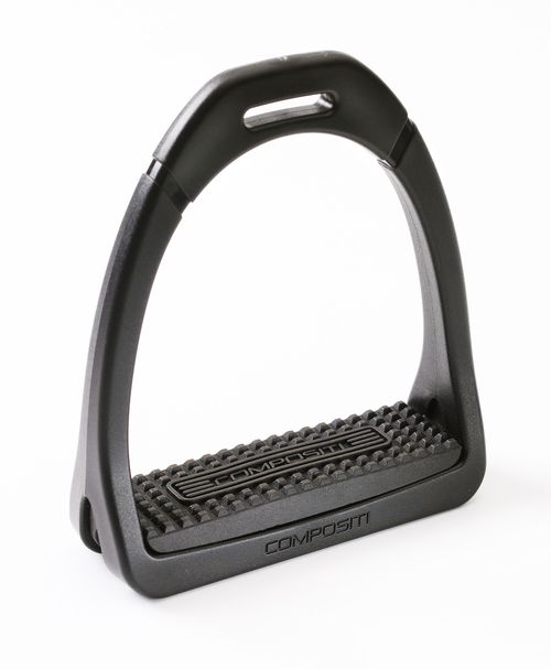 Compositi Premium Adult Stirrups - Black