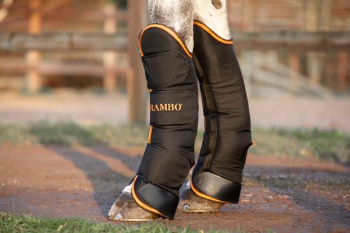 Rambo Travel Boots - Black/Orange/Tan/Brown
