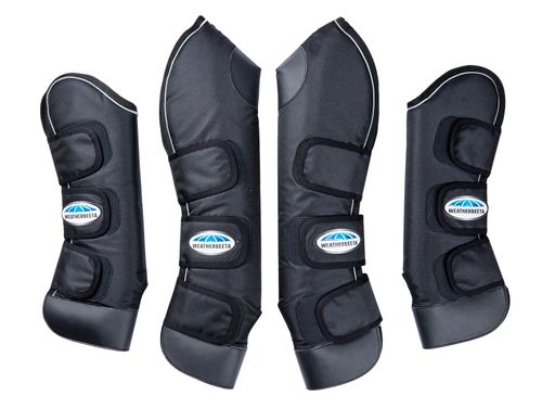 Weatherbeeta Deluxe Foam Lined Travel Boots - Black