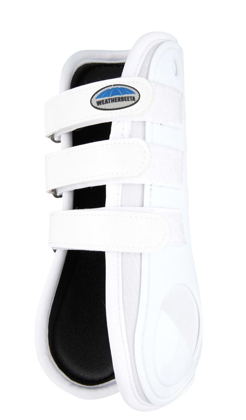 Weatherbeeta Dynamic Open Front Boots - White