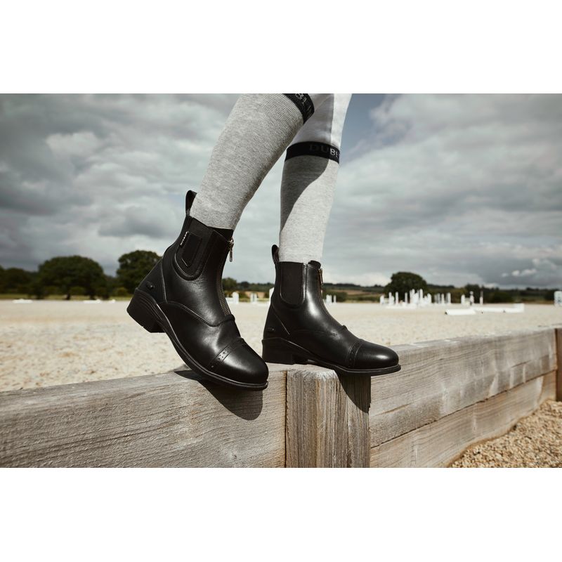 Dublin Womens Evolution Zip Front Paddock Boots Black Dublin Bnx100915 Black Tack Of The Day 