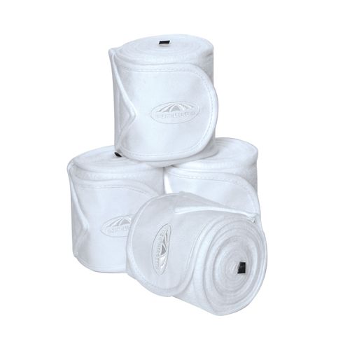Weatherbeeta Fleece Bandage 4 Pack - White