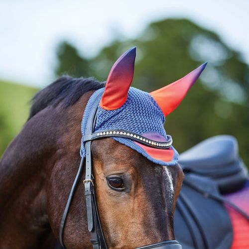 Weatherbeeta Prime Ombre Ear Bonnet - Stormy Sky
