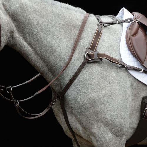 Collegiate 5-Point Breastplate IV - Brown