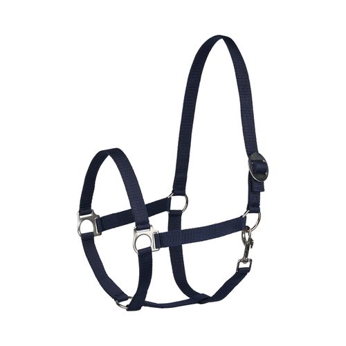 Horze Basic Nylon Halter - Dark Blue
