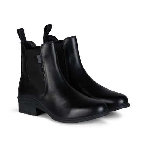 Horze Women's Leather Paddock Boots - Black