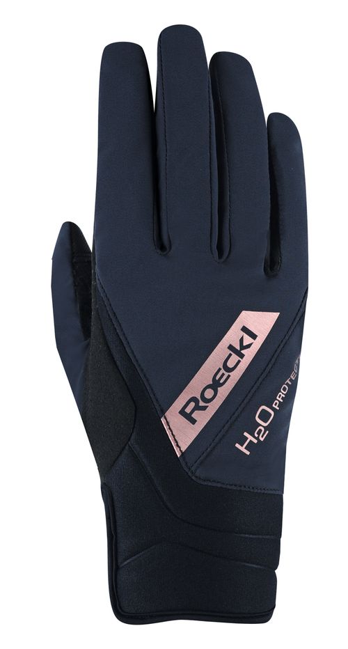 Roeckl Waregem Winter Gloves - Black/Copper