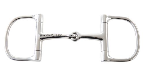 Korsteel Barrel Racing Dee Ring Snaffle Bit