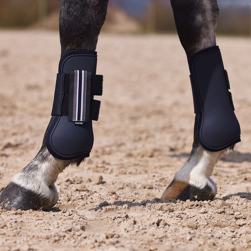 Horze Adepto Tendon Boots Dark Navy Horse