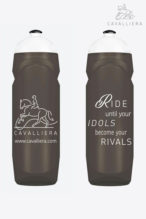 Cavalliera Thirst Rocket Bottle - Transparent Black Smoke