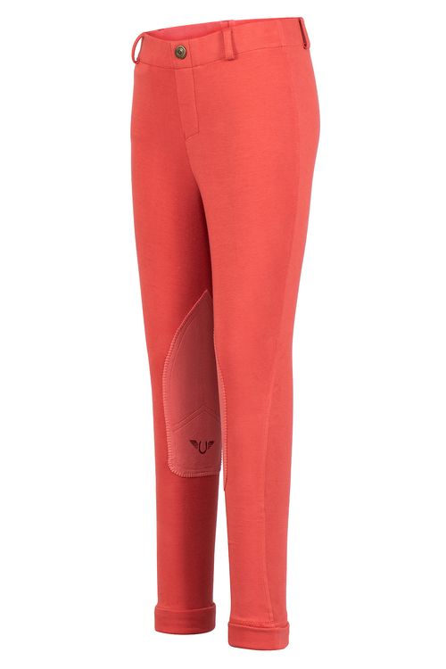 TuffRider Kids' Starter Lowrise Pull-On Jods - Holly Berry