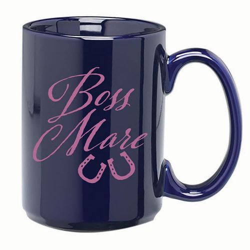 Kelley and Company Boss Mare Mug - Purple/Pink