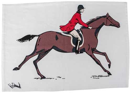 TuffRider Equestrian Themed Placemat - Fox Hunting