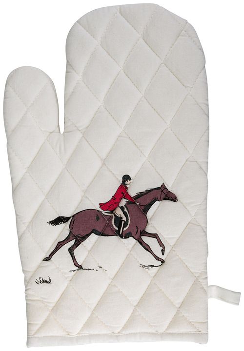 TuffRider Equestrian Themed Oven Mitts - Fox Hunting
