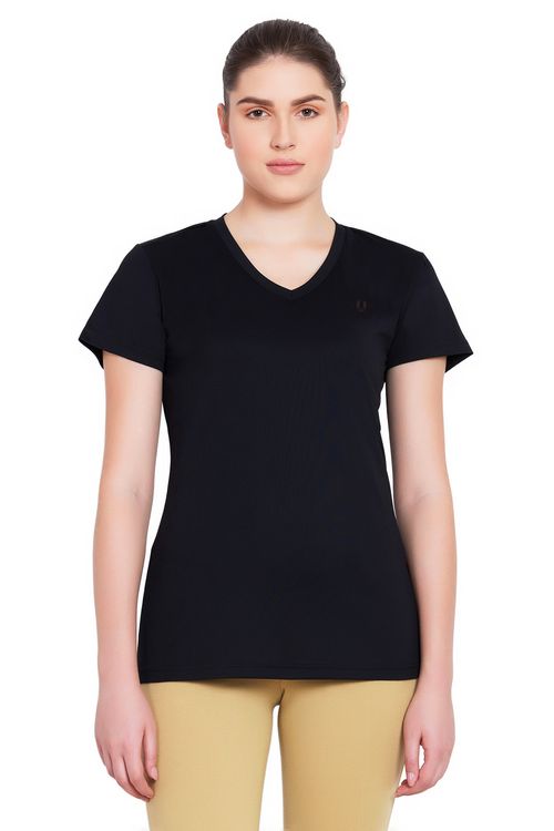 TuffRider Women's Taylor Short Sleeve T-Shirt - Black