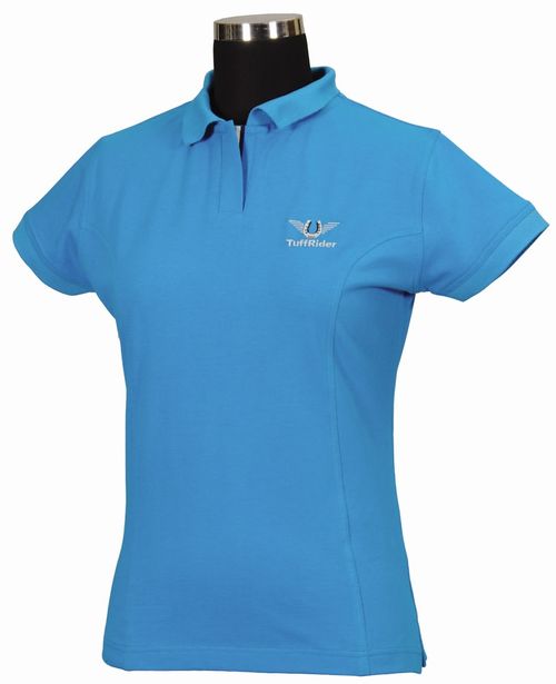 TuffRider Kids' Polo Sport Shirt - Ocean