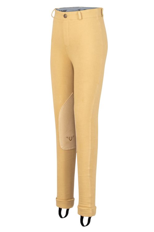 TuffRider Kids' Cotton Pull-On Jodhpurs - Light Tan