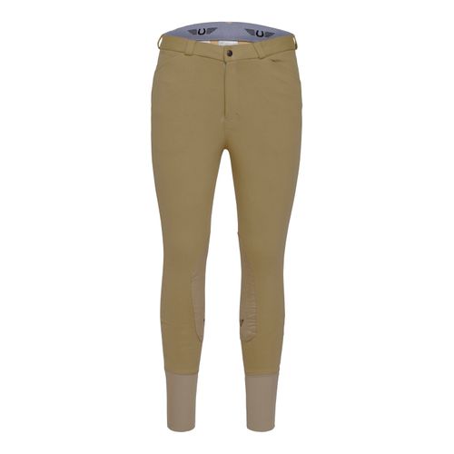 TuffRider Men's Patrol Knee Patch Breeches - Light Tan