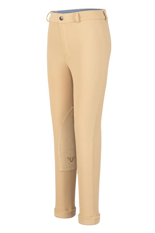 TuffRider Kids' Ribb Jodhpurs - Light Tan