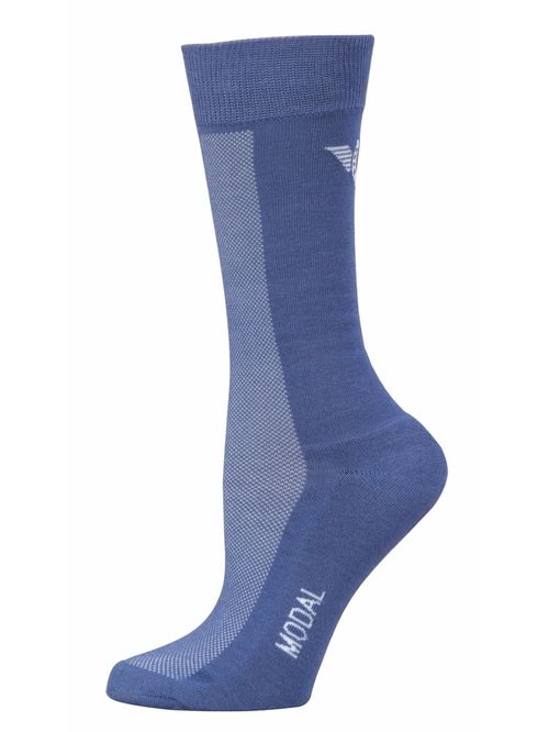 TuffRider Women's Modal Knee High Socks - Colony Blue