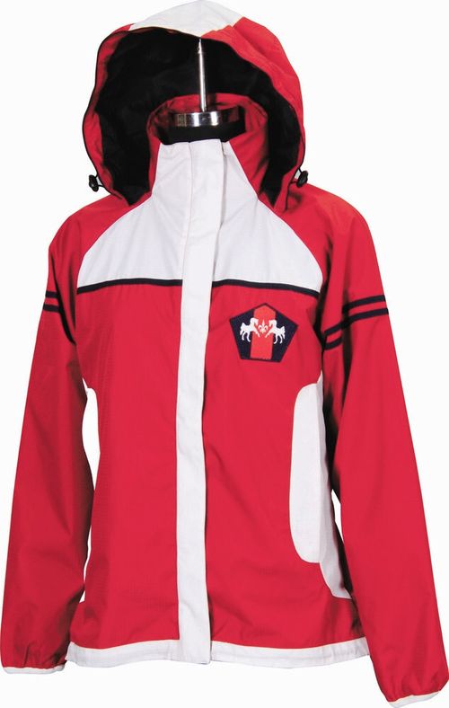 Equine Couture Women's Regatta Rain Shell - Rouge Red