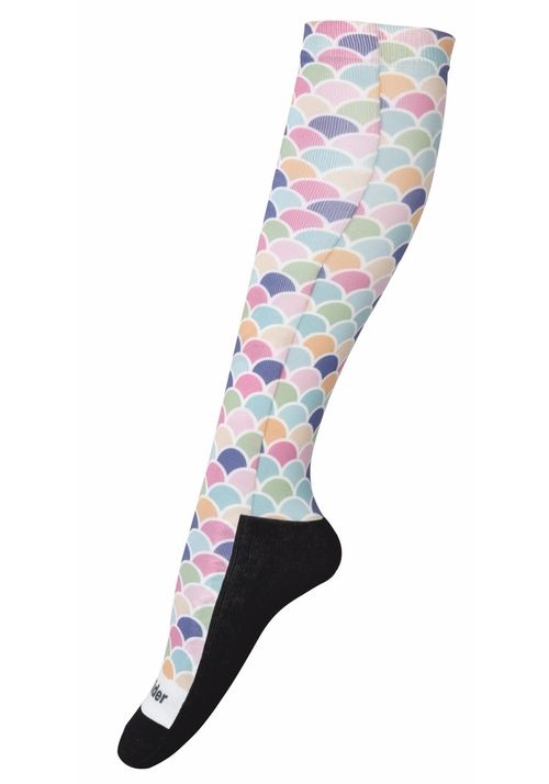 TuffRider Women's Iris Technical Padded Knee High Boot Socks - MultiColor