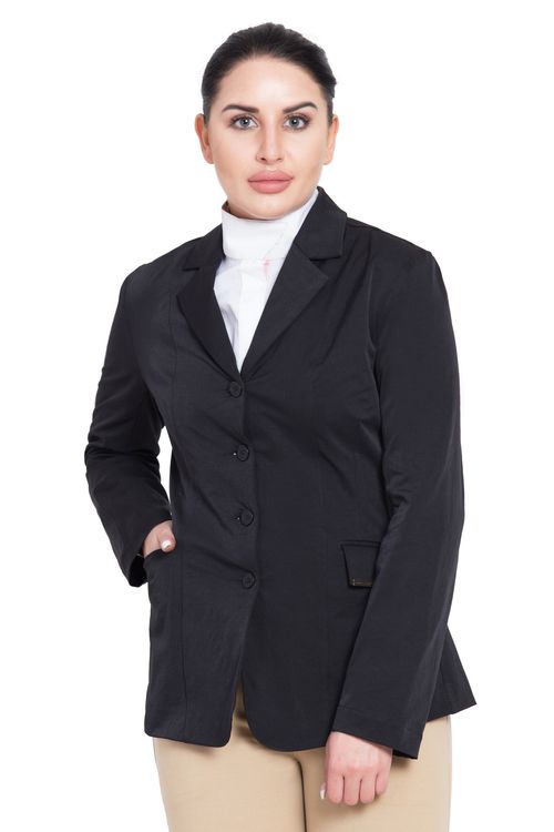 TuffRider Women's Starter Long Show Coat - Black