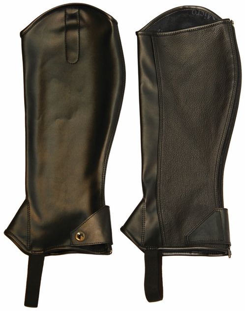 TuffRider Micro Touch Half Chaps - Black