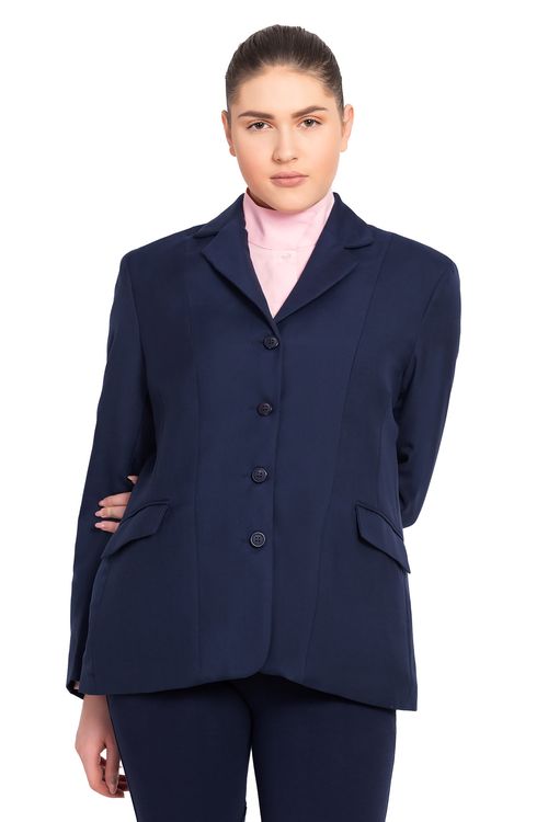 TuffRider Women's Starter Show Coat - Navy