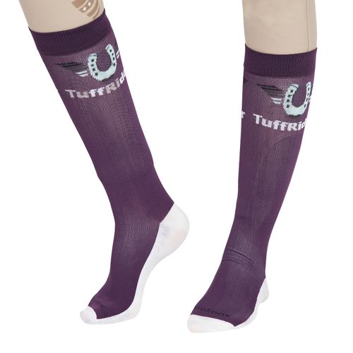 TuffRider Women's Coolmax Knee High Boot Socks - Lavender