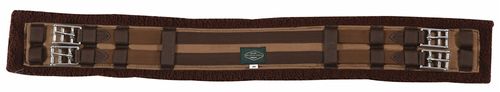 Henri de Rivel Short Synthetic Fleece Girth - Brown