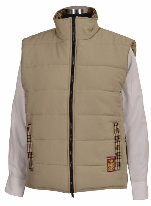 5/A Baker Women's Country Quilted Vest - Fog
