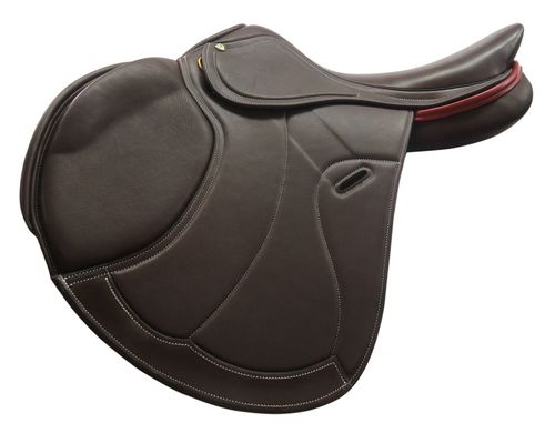 Henri de Rivel Cahill Covered Close Contact Saddle - Havana