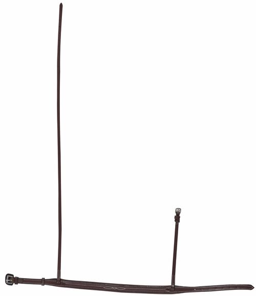 Henri de Rivel Pro Padded Fancy Stitched Noseband - Australian Nut