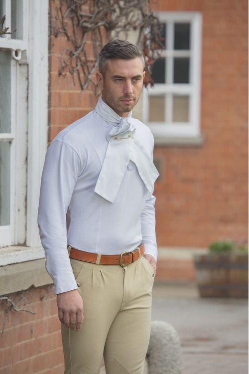 Shires Men's Hunt Shirt - White