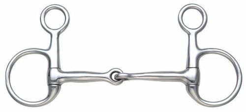 Shires Hanging Cheek Baucher Snaffle Bit