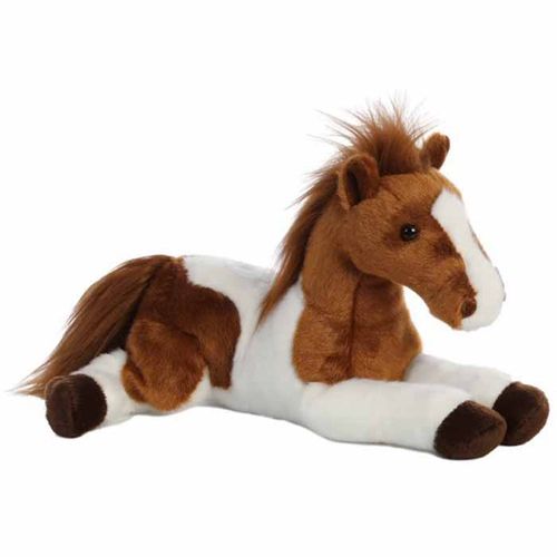 GT Reid 12" Plush Toy Horse - Brown Paint