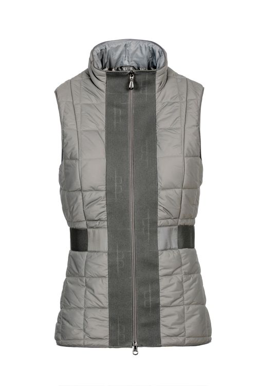 Alessandro Albanese Women's Insula Quilted Vest - Grey