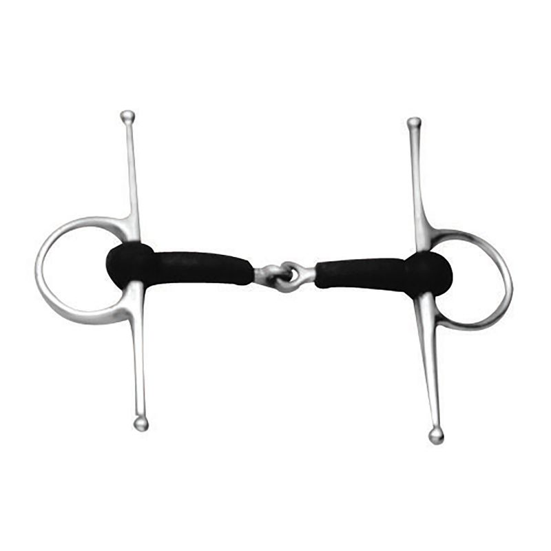 KORSTEEL Jointed Full Cheek Snaffle Bit - Thumbnail 2