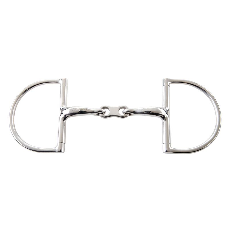 KORSTEEL French Link Hunter Dee Ring Snaffle Bit