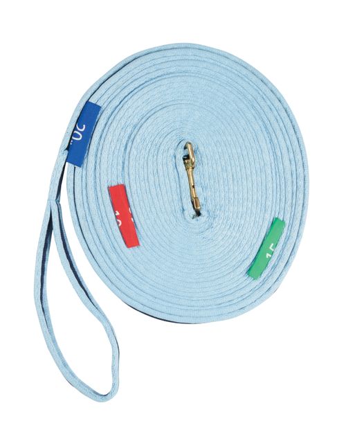 Kincade Two Tone Lunge Line With Circle Markers - Blue/Navy