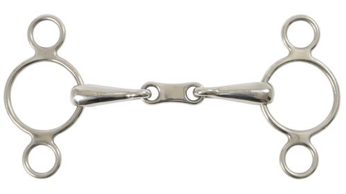 Shires 2 Ring French Link Elevator Gag