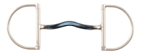 Shires Medium Port Blue Alloy Hunter Dee Bit