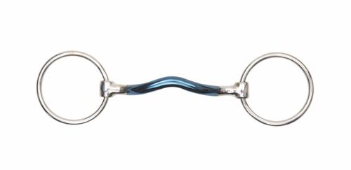 Shires Mullen Mouth Blue Alloy Loose Ring Bit