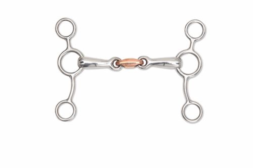 Shires Copper Lozenge Tom Thumb Bit