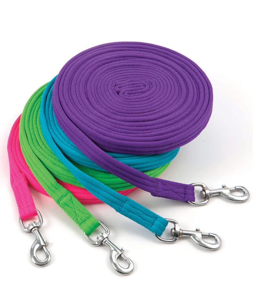 Shires Soft Feel 26ft Lunge Line - Purple - Shires-4231-PURPLE - Tack ...